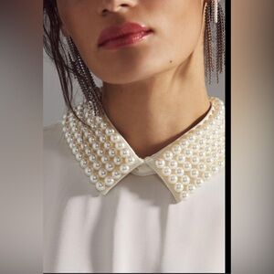 Anthropologie Beaded Collar